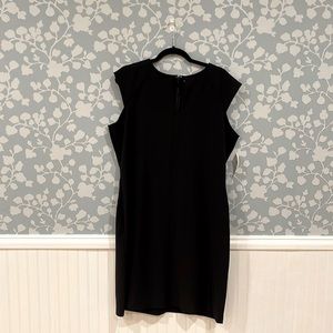 NWT BarIII black cap sleeve dress, size XXL